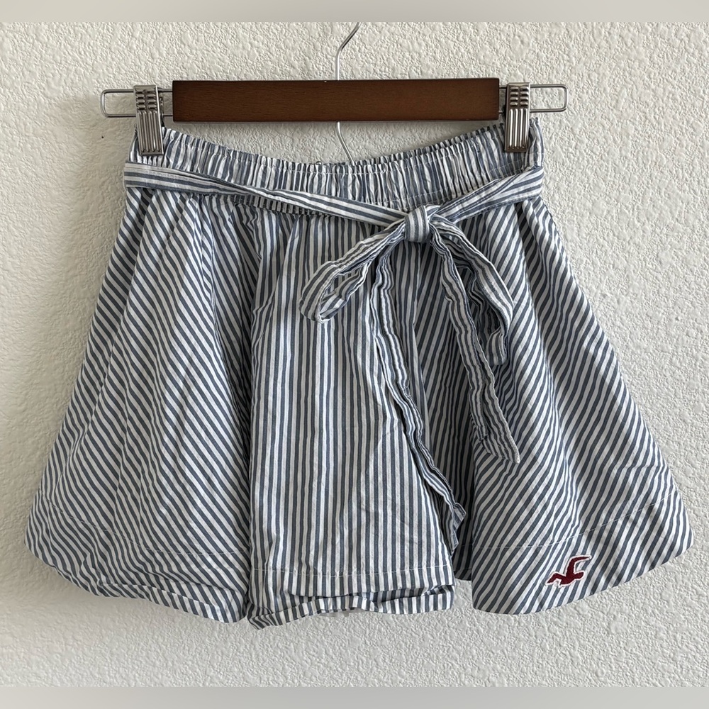 Hollister Y2K Mini‎ Skirt Small Pleated Striped Preppy 2000s Coquette